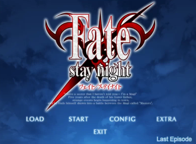【PC/神作】命运降临夜~圣杯战争~Fate~stay~night~+存档+汉化+无码 [1+3.5g]