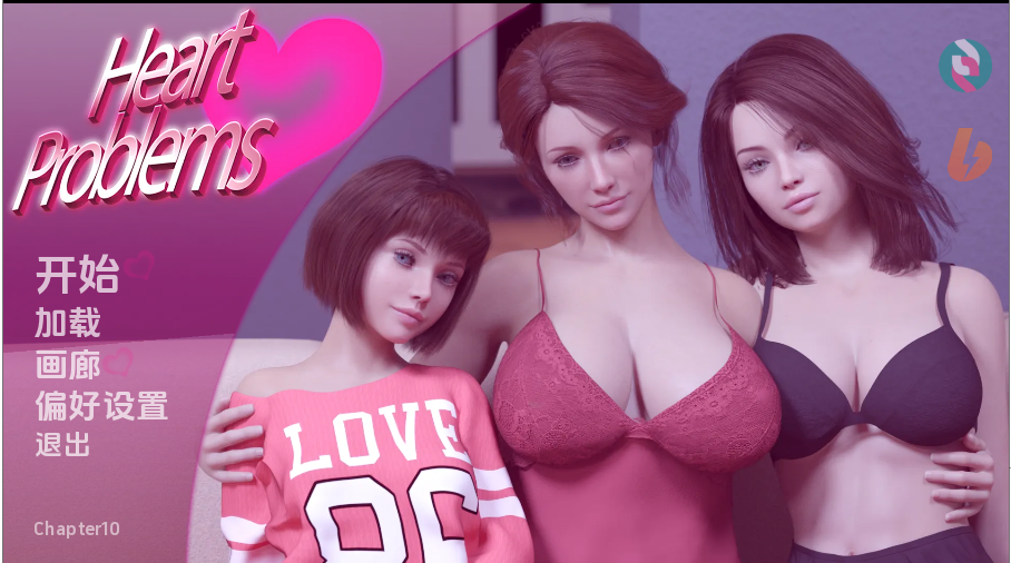 【神作/动态/欧美SLG/汉化/画廊解锁】心脏问题V1.0 PC+安卓[1+2.9GB]