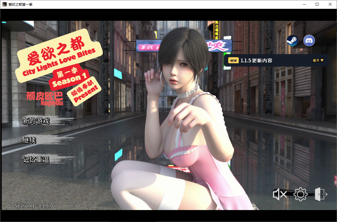 【PC+亚洲神作+画廊】爱欲之都中场季1.1.6.1官中步兵 [6+20G]